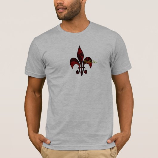 T-shirt Crâne-fleur-De-lis (Devant)