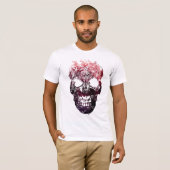 T-shirt Crâne floral (Devant entier)