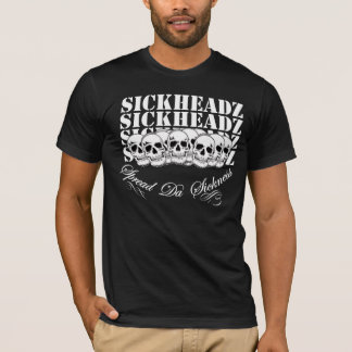 T-shirt Crâne foncé T d'habillement de Sickheadz