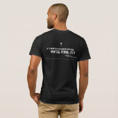 T-SHIRT CRÂNE FOU DES 88 DÉCÈS (Dos entier)