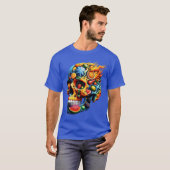 T-shirt Crâne Fruit Inferno (Devant entier)