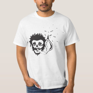 T-shirt crâne fumant