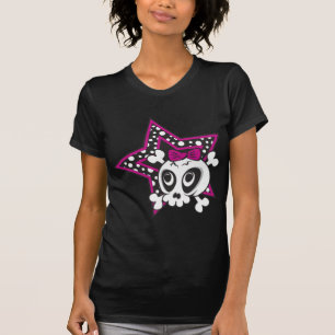 T-shirt Crâne Girlie Emo