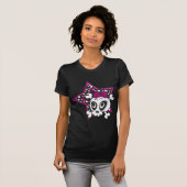 T-shirt Crâne Girlie Emo (Devant entier)