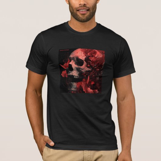 T-shirt crâne gothique Fangll Morges (Devant)