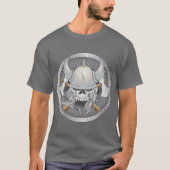 T-shirt Crâne guerrier viking (Devant)