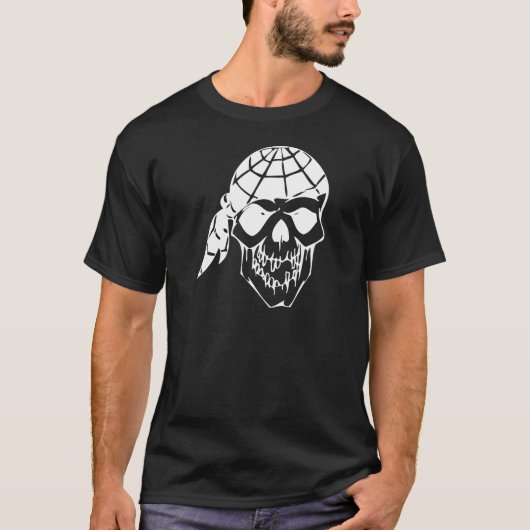 T-shirt Crâne humain (Devant)