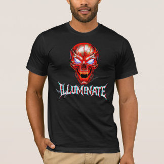 T-Shirt Crâne Illuminé - Rebellion78