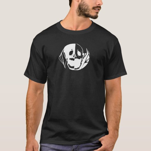 T-shirt Crâne inverse (Devant)