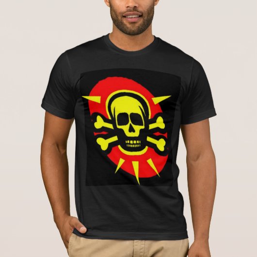 T-shirt Crâne Jaune (Devant)