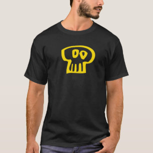 T-shirt Crâne jaune