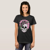 T-shirt Crâne Lady Sugar (Devant entier)