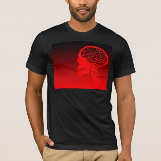 T-shirt crâne logique (Devant)