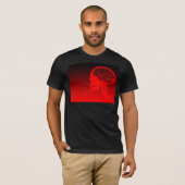T-shirt crâne logique (Devant entier)