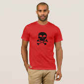 T-shirt crâne masculin (Devant entier)