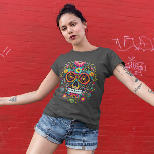 T-shirt crâne mexicain