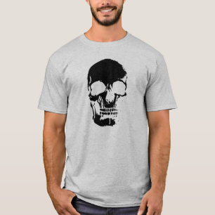 T-shirt Crâne négatif