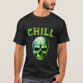 T-shirt Crâne néon 2.0 (Devant)