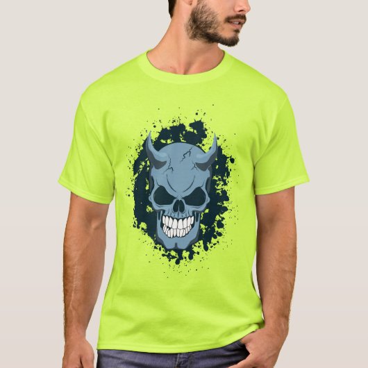 T-shirt Crâne Neon Demon (Devant)