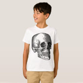 T-shirt Crâne - Noir (Devant entier)