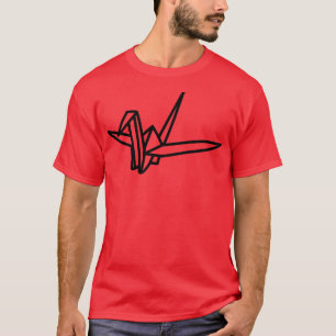 T-shirt Crane Origami japonaise 5