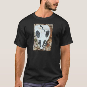 T-shirt crâne peint