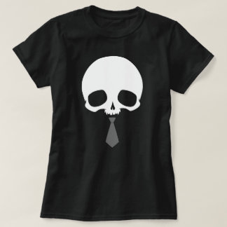 T-shirt Crâne personnalisable avec cravate