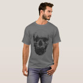 T-shirt Crâne pointillé (Devant entier)