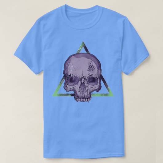 T-shirt Crâne pourpre (Design devant)