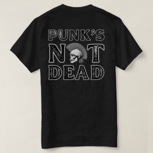 T-shirt Crâne Punk n'est pas mort