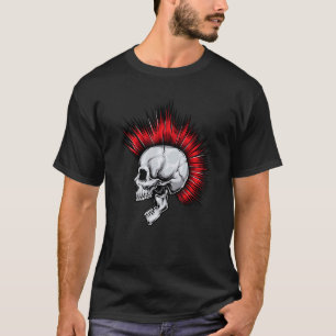 T-shirt Crâne Rock Punk