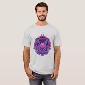T-shirt Crâne rose (Devant entier)