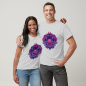 T-shirt Crâne rose (Unisexe)
