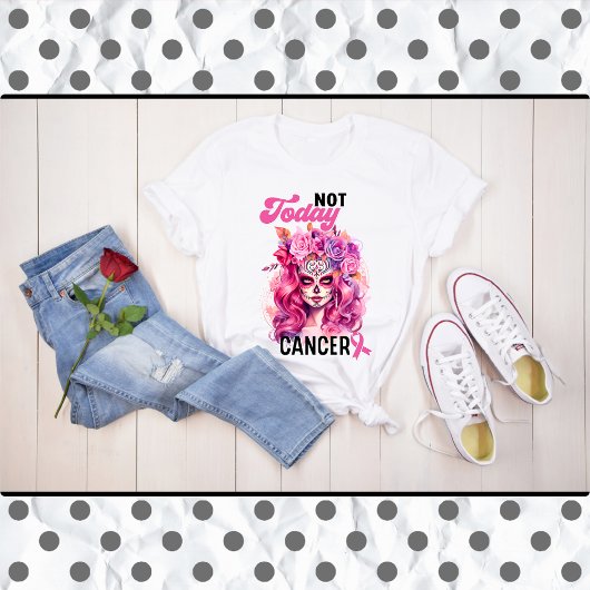 T-shirt Crâne rose et joli sucre