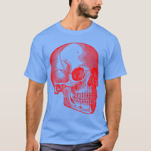 T-shirt Crâne - Rouge