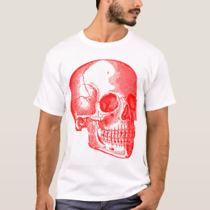 T-shirt Crâne - Rouge