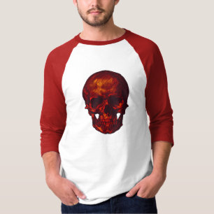 T-shirt Crâne rouge
