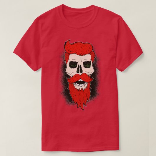 T-shirt Crâne rouge (Design devant)