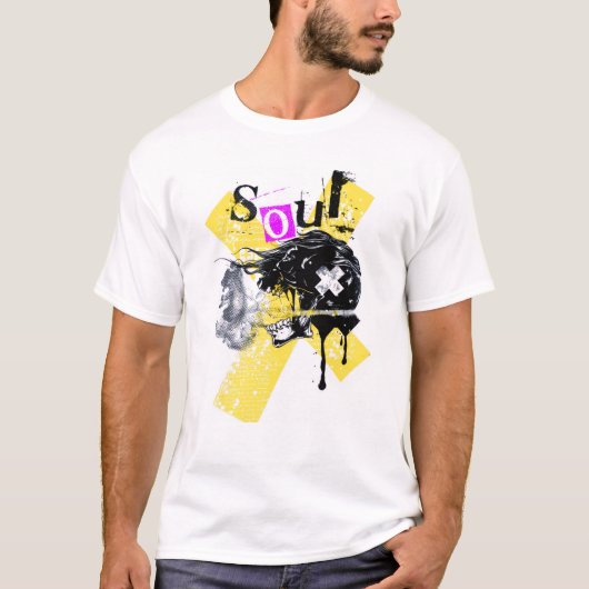 T-shirt Crâne "Soul X" -T-Shirt (Devant)