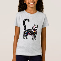 Crâne sucre Calavera Cat IV