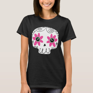 T-shirt Crâne sucre Calaverita Jour du Porte - clé mort