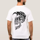 T-shirt crâne tribal (Dos)