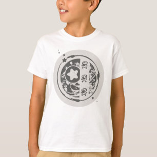 T-shirt Crâne unique et os croisés