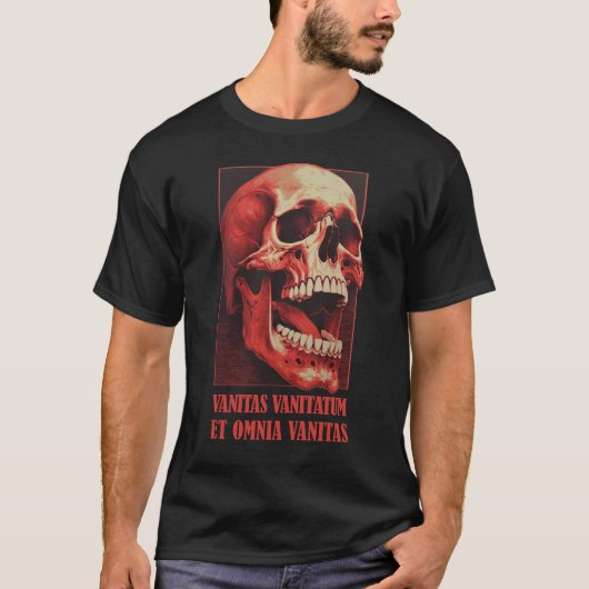 T-shirt Crâne Vanitas (Devant)