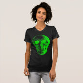 T-shirt crâne vert (Devant entier)