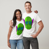 T-shirt Crâne vert (Unisexe)