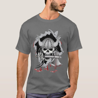 T-shirt Crâne viking