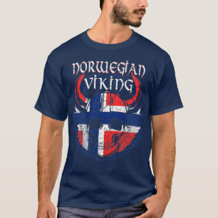 T-shirt Crâne viking norvégien