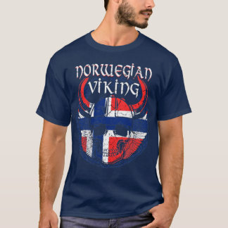 T-shirt Crâne viking norvégien