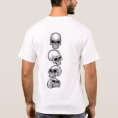T-shirt crânes (Dos)